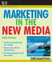 Cover of: Marketing in the New Media (Numbers 101 for Small Business) (101 for Small Business)