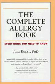 Cover of: The Complete Allergy Book: Everything You Need to Know (Your Personal Health)