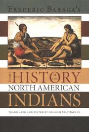 Cover of: Frederic Baraga's Short History Of The North American Indian