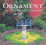 Cover of: Ornament in the small garden
