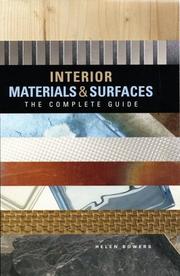Cover of: Interior materials & surfaces by Helen Bowers