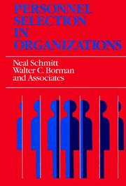 Cover of: Personnel selection in organizations