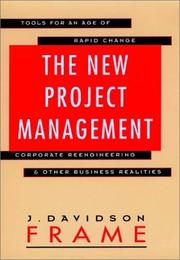 Cover of: The new project management by J. Davidson Frame