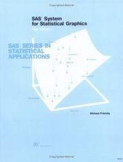 Cover of: SAS system for statistical graphics