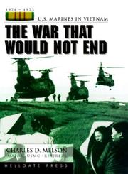 U.S. Marines in Vietnam by Charles D. Melson