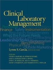 Cover of: Clinical Laboratory Management by 