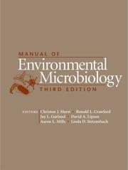 Cover of: Manual of Environmental Microbiology