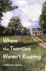 Cover of: Where the twenties weren't roaring