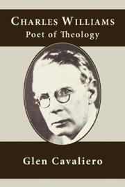 Cover of: Charles Williams: Poet of Theology