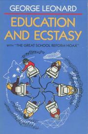 Cover of: Education and Ecstasy