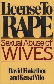 Cover of: License to rape by David Finkelhor