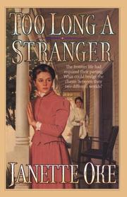 Cover of: Too long a stranger