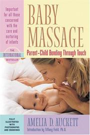 Cover of: Baby massage