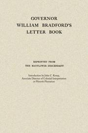 Cover of: Governor William Bradford's Letter Book