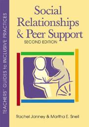 Cover of: Social Relationships And Peer Support (Teachers' Guides to Inclusive Practices)