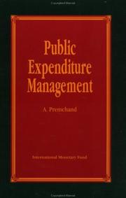 Cover of: Public expenditure management