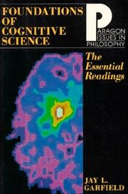 Cover of: Foundations of cognitive science: the essential readings