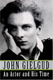 Cover of: An Actor and His Time by John Gielgud