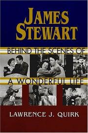 Cover of: James Stewart: Behind the Scenes of a Wonderful Life: Cloth Book