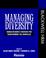 Cover of: Managing diversity