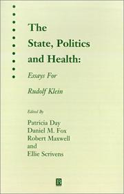 The state, politics, and health : essays for Rudolf Klein
