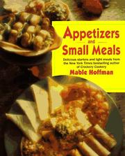 Cover of: Appetizers and small meals