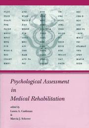 Psychological assessment in medical rehabilitation