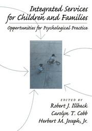 Integrated services for children and families : opportunities for psychological practice