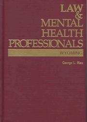 Law & mental health professionals. Wyoming