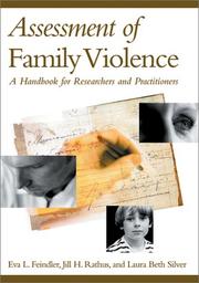 Cover of: Assessment of Family Violence: A Handbook for Researchers and Practitioners