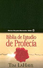 Cover of: Biblia De Estudio De Profecia: Black Imitation Leather