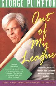 Cover of: Out of my league by George Plimpton