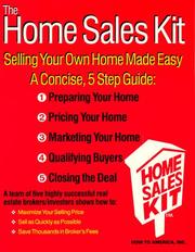 Cover of: The Home sales kit by How To America, Inc