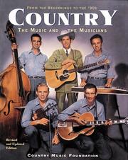 Country : from the beginnings to the '90s, the music and the musicians