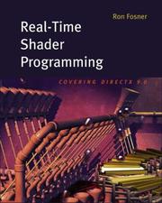 Cover of: Real-Time Shader Programming (The Morgan Kaufmann Series in Computer Graphics)
