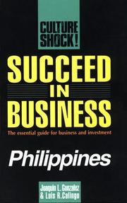 Cover of: Culture shock!: the essential guide for business and investment