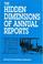 Cover of: The hidden dimensions of annual reports