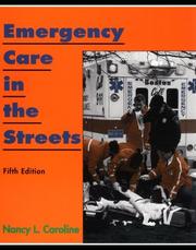 Cover of: Emergency care in the streets by Nancy L. Caroline