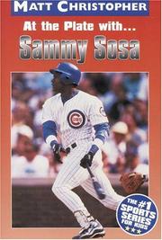 Cover of: At the Plate with...Sammy Sosa (Matt Christopher Sports Biographies)