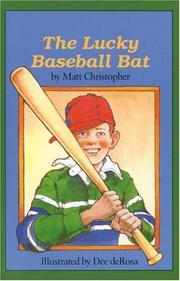 Cover of: The Lucky Baseball Bat (Springboard Books) by Matthew F Christopher
