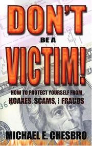 Cover of: Don't be a victim!