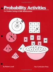 Cover of: Probability Activities