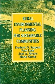 Cover of: Rural environmental planning for sustainable communities by Frederic O. Sargent ... [et al.].