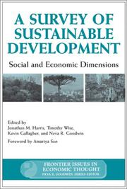 A Survey of sustainable development : social and economic dimensions