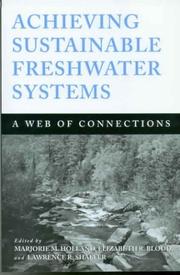 Achieving sustainable freshwater systems : a web of connections