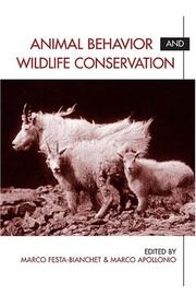 Animal behavior and wildlife conservation