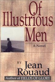 Cover of: Of illustrious men: a novel