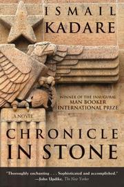 Cover of: Chronicle in Stone