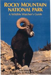 Cover of: Rocky Mountain National Park: a wildlife watcher's guide