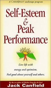 Cover of: Self-Esteem and Peak Performance